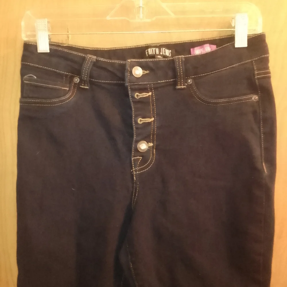 Elegant High Rise Women's Jeans in‎ Blue